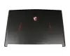 Display-Cover 39.6cm (15.6 Inch) black original suitable for MSI GL63 8RC/8RD (MS-16P6)