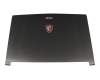 Display-Cover 39.6cm (15.6 Inch) black original suitable for MSI GP62M 7RDX (MS-16J9)