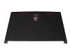 Display-Cover 39.6cm (15.6 Inch) red-black original suitable for MSI GP63 Leopard 8RE (MS-16P5)