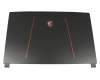 Display-Cover 43.9cm (17.3 Inch) black original suitable for MSI GE75 Raider 10SE (MS-17E9)
