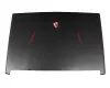 Display-Cover 43.9cm (17.3 Inch) black original suitable for MSI GL73 8SC/8RCS (MS-17C8)