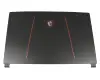 Display-Cover 43.9cm (17.3 Inch) black original suitable for MSI GL75 Leopard 10SCSR/10SCXR (MS-17E8)