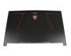 Display-Cover 43.9cm (17.3 Inch) black original suitable for MSI GP73 7RE (MS-17C4)