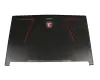 Display-Cover 43.9cm (17.3 Inch) black original suitable for MSI GP73 Leopard 7RE (MS-17C4)