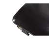 Display-Cover incl. hinges 39.6cm (15.6 Inch) black original (wave pattern) suitable for Asus K52F