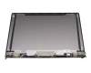 Display-Cover incl. hinges 39.6cm (15.6 Inch) silver original suitable for Pegatron M15TUN