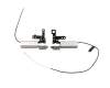 Display-Hinges right and left (silver) original suitable for Lenovo Yoga C740-14IML (81TC)