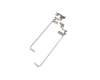 Display-Hinges right and left original suitable for Lenovo IdeaPad 305-15ABM (80NL)