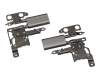 Display-Hinges right and left original suitable for Lenovo ThinkPad X1 Yoga 3rd Gen (20LD/20LE/20LF/20LG)