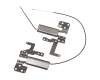Display-Hinges right and left original suitable for Lenovo Yoga 730-13IKB (81CT)