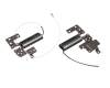 Display-Hinges right and left original suitable for Lenovo Yoga 730-15IWL (81JS)