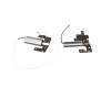 Display-Hinges right and left original suitable for Lenovo Yoga 730-15IWL (81JS)