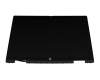 Display Unit 14.0 Inch (FHD 1920x1080) black original suitable for HP Pavilion X360 2-in1 14-ek1000