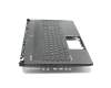E2P-6H60521-D37 original MSI keyboard incl. topcase DE (german) black/black with backlight