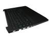 EC1JM000200CJ original Lenovo keyboard incl. topcase DE (german) black/black with backlight