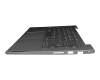 EL2XD000500CNE2 original Lenovo keyboard incl. topcase DE (german) dark grey/grey with backlight