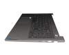 EL2XE000P00EP01 original Lenovo keyboard incl. topcase DE (german) grey/grey with backlight