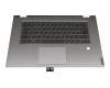ET2G9000200 original Lenovo keyboard incl. topcase DE (german) grey/silver with backlight