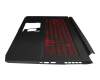 FA326000A00-3 original Acer keyboard incl. topcase DE (german) black/black with backlight (GTX 1650)