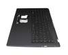 FA34G000D00 original Acer keyboard incl. topcase DE (german) black/black with backlight
