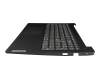 FMA4693PFL original Lenovo keyboard incl. topcase DE (german) black/black