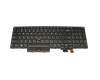 FU8361BL original LiteOn keyboard US (english) black/black with backlight and mouse-stick