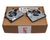 Fan (CPU/GPU) 5V 0.5A original suitable for Lenovo IdeaPad 5 Pro 16ARH7 (82SN)