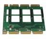 Fujitsu A3C40135238 HDD-Backplate Platine (incl. cable) used