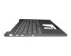 H711203212867 original Lenovo keyboard incl. topcase DE (german) grey/grey with backlight
