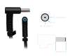 HP Pavilion 17-ab400 original AC-adapter 150.0 Watt rounded