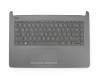 HPM16L93D0-9202 original Chicony keyboard incl. topcase DE (german) black/black wave
