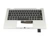 HPM19J9 original HP keyboard incl. topcase DE (german) black/silver with backlight