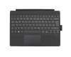 HQ21011484000 original Acer keyboard incl. topcase DE (german) black/black
