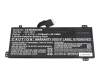 IPC-Computer battery (35 mm/8-pin cable) (3 cells) compatible to Medion 0B23-039A000M with 42.18Wh