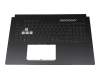 JMOA0KNR0 original Asus keyboard incl. topcase DE (german) black/transparent/black with backlight