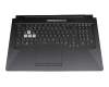 JMOA0KNR0 original Sunrex keyboard incl. topcase DE (german) black/transparent/black with backlight