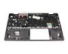 JVYYX original Dell keyboard incl. topcase DE (german) black/grey with backlight