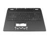 JYCZFBC original Acer keyboard incl. topcase CH (swiss) black/transparent/black with backlight