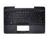 KAHZZQ0002 original Asus keyboard incl. topcase DE (german) black/anthracite