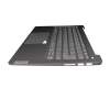 KT0119C3MK01GR00 original Lenovo keyboard incl. topcase DE (german) grey/grey with backlight