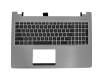 Keyboard, US + top case for Asus R505CB