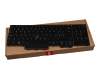 Keyboard CH (swiss) black/black matte with backlight and mouse-stick original suitable for Lenovo ThinkPad L15 Gen 1 (20U3/20U4)