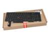 Keyboard CH (swiss) black/black with mouse-stick original suitable for Lenovo ThinkPad E580 (20KS/20KT)