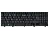 Keyboard DE (german) black/black glare original suitable for Dell Inspiron N5050