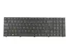 Keyboard DE (german) black/black matte incl. red WASD arrows original suitable for Pegatron E15