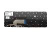 Keyboard DE (german) black/black matte original suitable for HP ProBook 446 G3