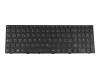 Keyboard DE (german) black/black matte original suitable for Lenovo IdeaPad 110-17IKB (80VK)