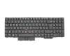 Keyboard DE (german) black/black matte with backlight and mouse-stick original suitable for Lenovo ThinkPad P71 (20HK/20HL)