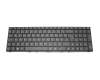 Keyboard DE (german) black/black matte with backlight original suitable for Clevo N150xCU