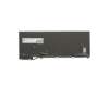 Keyboard DE (german) black/black matte with backlight original suitable for Fujitsu LifeBook U7410